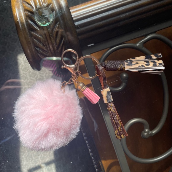 Pink Puff Bag Tag - Picture 2 of 2